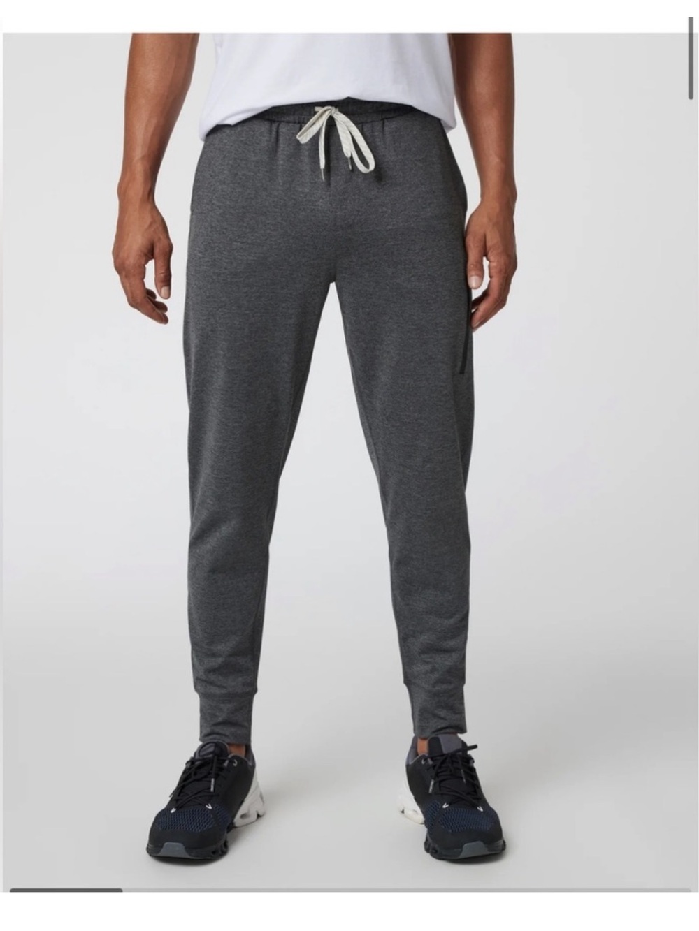 Vuori Sunday Best Performance Jogger Pants Sweats Mens XXL Heather Charcoal Gray